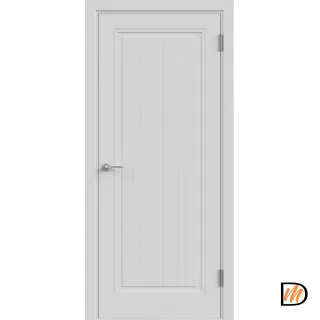 Дверное полотно Эмаль Scandi 3D 6 700х2000 цвет Светло-серый Левое/Правое VD1005568