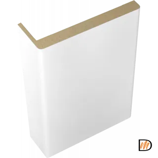 Наличник телескопический L 8мм Эмаль цвет Белый 70х25х2200  VD1010347