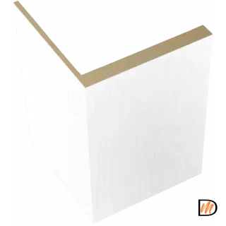 Наличник телескопический L 8мм SoftTouch цвет Ясень белый структурный 70х70х2200  VD1020256