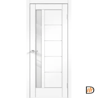 Дверное полотно SoftTouch SoftTouch PREMIER 3 700х2000 цвет Ясень белый структурный стекло Лакобель белое Левое/Правое VD1030156