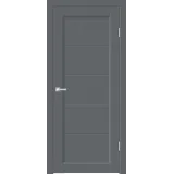 Дверное полотно EMALUX STYLE 1 со стеклом 900х2000 цвет Вулкан стекло Мателюкс Графит Левое/Правое VD1290028