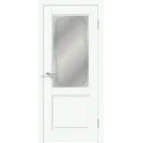 Дверное полотно EMALUX VILLA 2V 700х2000 цвет Эльбрус стекло Грани Мателюкс Левое/Правое VD1290520