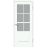Дверное полотно EMALUX ALTO 12 2V 800х2000 цвет Эльбрус стекло Мателюкс Левое/Правое VD1291352