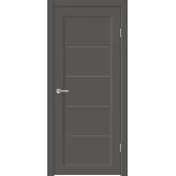 Дверное полотно EMALUX STYLE 1 со стеклом 600х2000 цвет Феникс стекло Мателюкс Графит Левое/Правое VD1291871