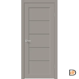 Дверное полотно EMALUX STYLE 1 со стеклом 800х2000 цвет Макиато стекло Мателюкс Графит Левое/Правое VD1291887