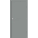 Дверное полотно EMALUX Galant H1 800х2000 цвет Серый Агат Левое/Правое VD1300077