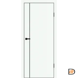 Дверное полотно EMALUX Galant M1 600х2000 цвет Эльбрус Левое/Правое VD1300186