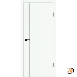 Дверное полотно EMALUX Galant M2 700х2000 цвет Эльбрус Левое/Правое VD1300937