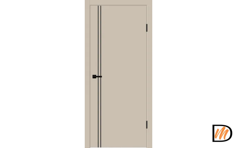 Дверное полотно EMALUX Galant M2 800х2000 цвет Кварцит Левое/Правое VD1300968