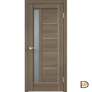 Дверное полотно Экошпон PREMIER 3 900х2000 цвет Ильм Европейский стекло Мателюкс Левое/Правое VD800124