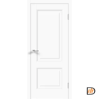 Дверное полотно Экошпон ALTO 6 900х2000 цвет Белый Эмалит Левое/Правое VD810544