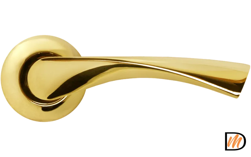 Ручка дверная RAP 1 золото  MSK-9009701