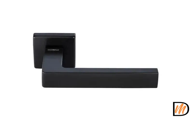 Ручка дверная HORIZONT-SQ черный  MSK-9012304