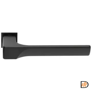 Ручка дверная FIORD-SM с невидимой квадратной розеткой черный  MSK-9012734