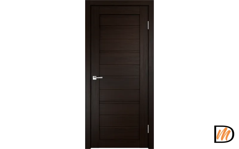 Дверное полотно Экошпон DUPLEX глухое 800х2000 цвет Венге Левое/Правое VD012702