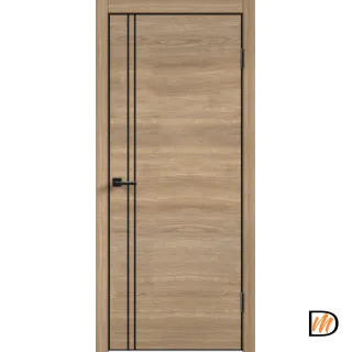Дверное полотно Экошпон Galant M2 900х2000 цвет Дуб Европейский горизонт Левое/Правое VD023704