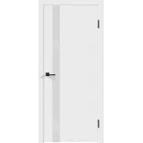 Дверное полотно Экошпон Galant Z1 700х2000 цвет Белый Эмалит стекло Лакобель белое Левое/Правое VD024100