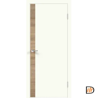 Дверное полотно Экошпон Galant DUO 1 800х2000 цвет Молочный Эмалит Левое/Правое VD024327