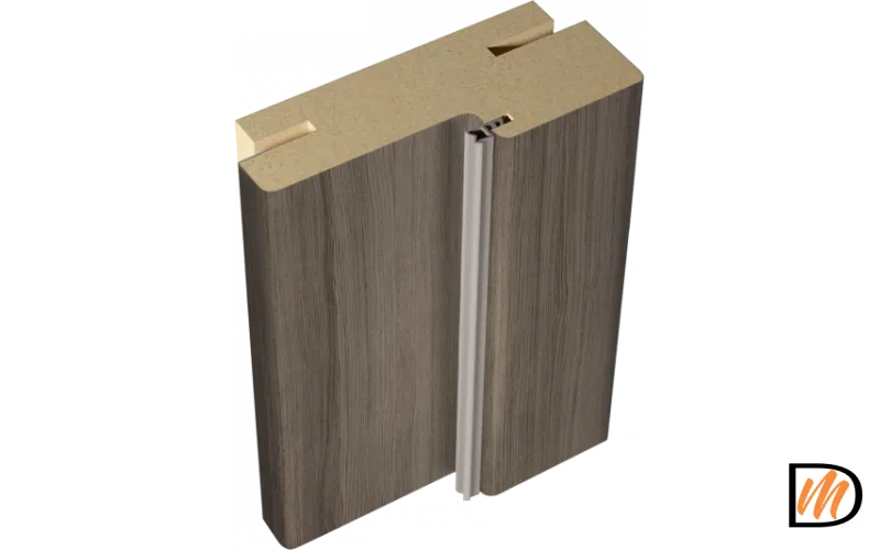 Перекладина 80х38 Экошпон цвет Дуб серый 2000  VD062498