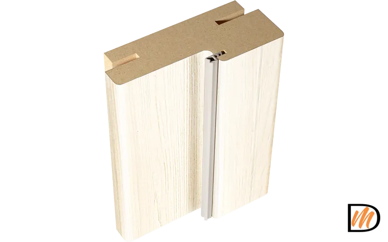 Стойка 80х38 Экошпон цвет Ясень Японский  VD064368