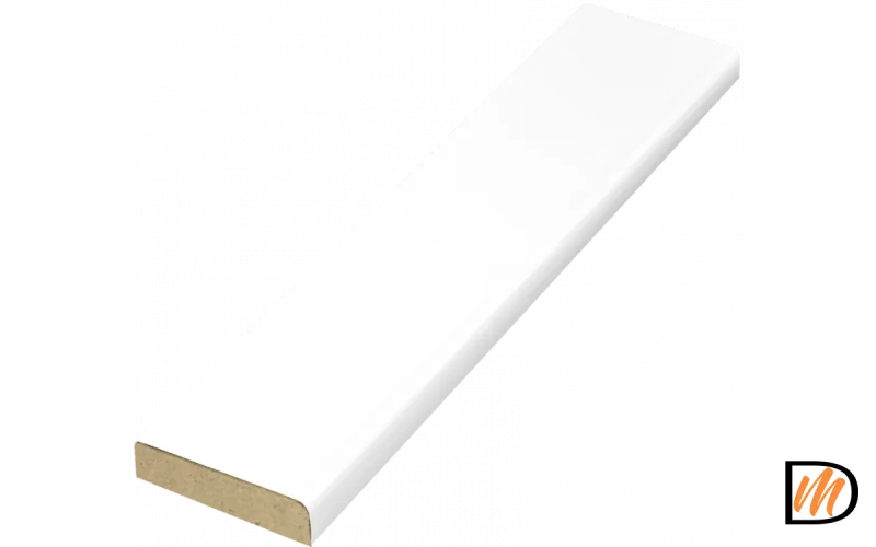 Нащельник Экошпон цвет Белый Эмалит 30х 8х2070  VD065156