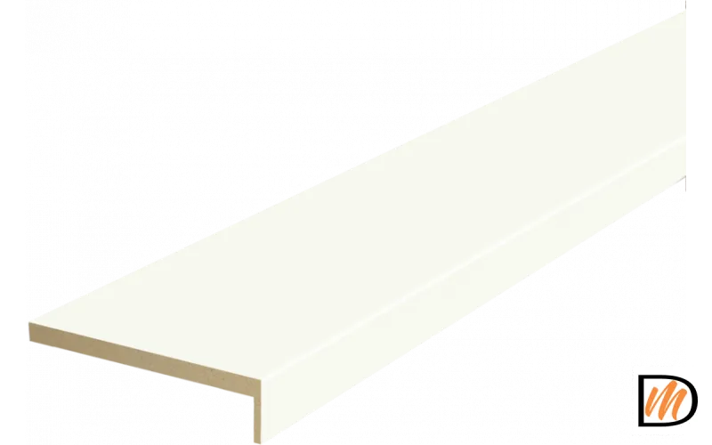 Наличник телескопический L 8мм Экошпон цвет Молочный Эмалит 70х25х2440  VD066258