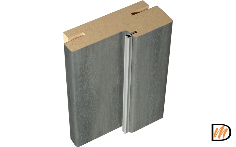 Стойка 70х26 Экошпон цвет Дуб шале графит  VD066361