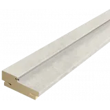 Стойка 74х26 Экошпон цвет Муар снежный  VD067624