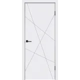 Дверное полотно Эмаль SCANDI S 900х2000 цвет Белый Левое/Правое VD1000228