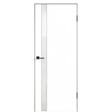 Дверное полотно Эмаль SCANDI 1 Z1 900х2000 цвет Белый стекло Лакобель белое Левое/Правое VD1001001