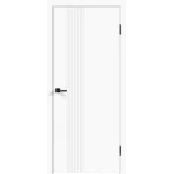 Дверное полотно Эмаль Scandi 3D 1 700х2000 цвет Белый Левое/Правое VD1001911