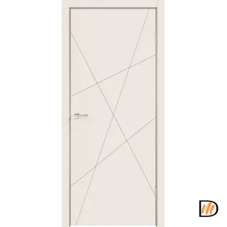 Дверное полотно Эмаль SCANDI S 900х2000 цвет Слоновая кость Левое/Правое VD1001972