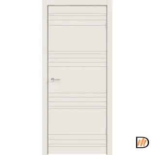 Дверное полотно Эмаль SCANDI N 600х2000 цвет Слоновая кость Левое/Правое VD1002569