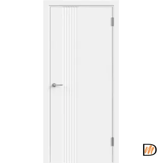 Дверное полотно Эмаль Scandi 3D 1 700х2000 цвет Белый Левое/Правое VD1002878