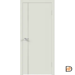Дверное полотно Эмаль Flat M1 700х2000 цвет Светло-серый Левое/Правое VD1003587