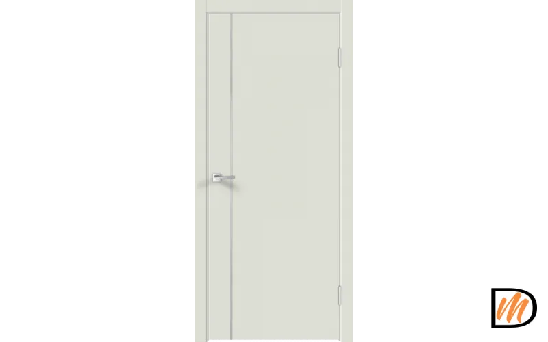 Дверное полотно Эмаль Flat M1 700х2000 цвет Светло-серый Левое/Правое VD1003587