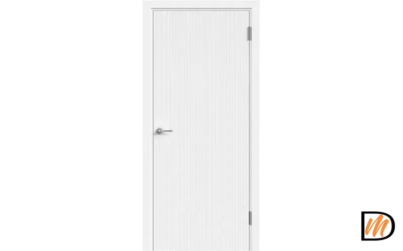 Дверное полотно Эмаль Scandi 3D 5 600х2000 цвет Белый Левое/Правое VD1004015