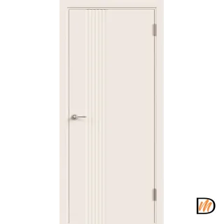 Дверное полотно Эмаль Scandi 3D 1 800х2000 цвет Слоновая кость Левое/Правое VD1005221