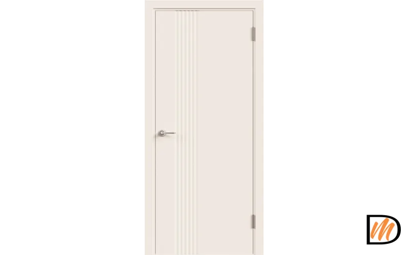 Дверное полотно Эмаль Scandi 3D 1 800х2000 цвет Слоновая кость Левое/Правое VD1005221