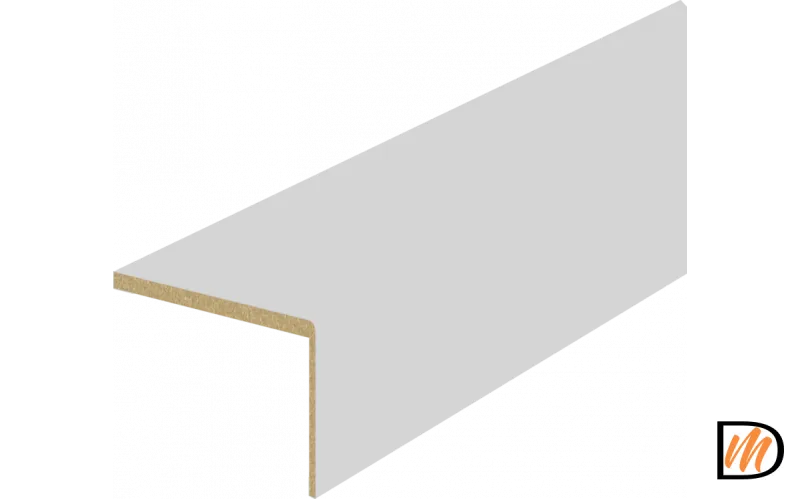 Наличник телескопический L 8мм Эмаль цвет Светло-серый 70х70х2200  VD1010466