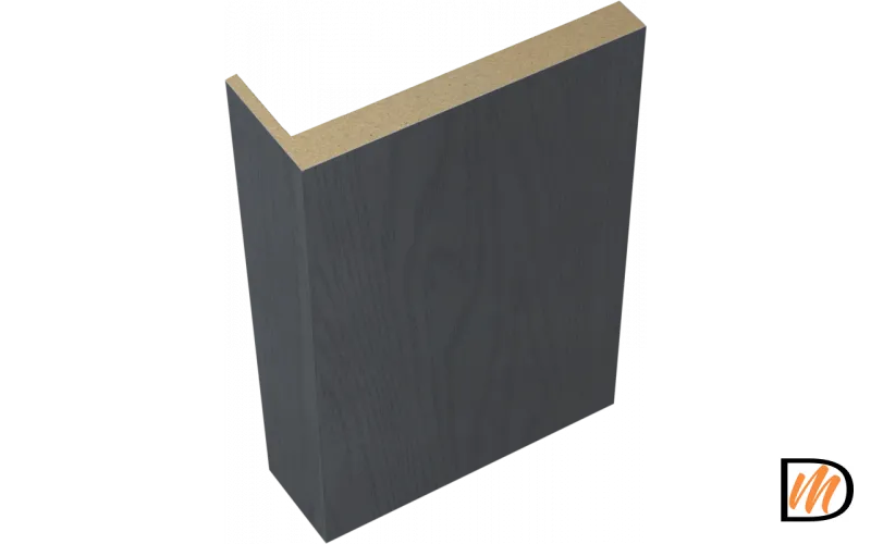 Наличник телескопический L 8мм SoftTouch цвет Ясень графит структурный 70х25х2200  VD1020304