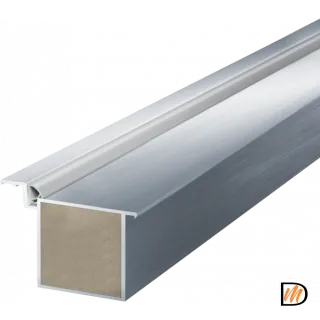 коробка INVISIBLE ОПТИМ под покраску алюм. М 7 (672х2050) Левое VD1080711