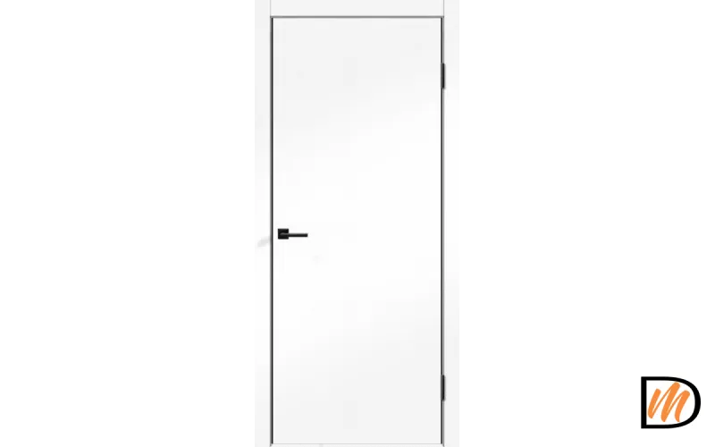 Дверное полотно SoftTouch TECHNO BLACK 700х2000 цвет Ясень белый структурный Левое/Правое VD1100293