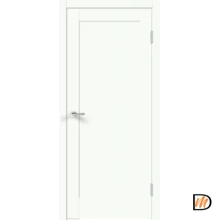 Дверное полотно EMALUX ALTO 14 глухое 600х2000 цвет Белый Опал Левое/Правое VD1290578