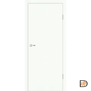 Дверное полотно EMALUX Galant глухое 800х2000 цвет Белый Опал Левое/Правое VD1300003