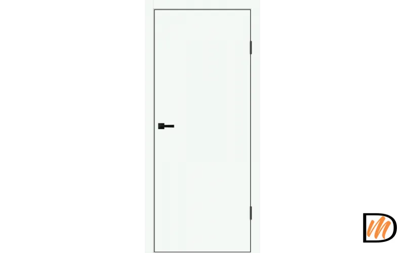 Дверное полотно EMALUX Galant глухое 600х2000 цвет Эльбрус Левое/Правое VD1300082