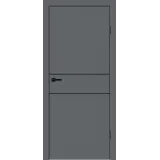 Дверное полотно EMALUX TECHNO BLACK H2 800х2000 цвет Вулкан Левое/Правое VD1300295