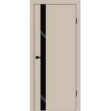 Дверное полотно EMALUX Galant Z1 700х2000 цвет Кварцит стекло Лакобель черное Левое/Правое VD1300891