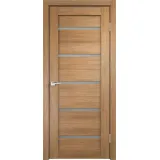 Дверное полотно Экошпон DUPLEX 600х1900 цвет Дуб золотой (арт. 14012) стекло Мателюкс Левое/Правое VD161617