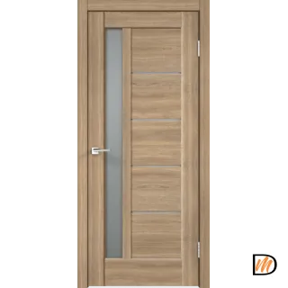 Дверное полотно Экошпон PREMIER 3 900х2000 цвет Дуб Европейский стекло Мателюкс Левое/Правое VD800120